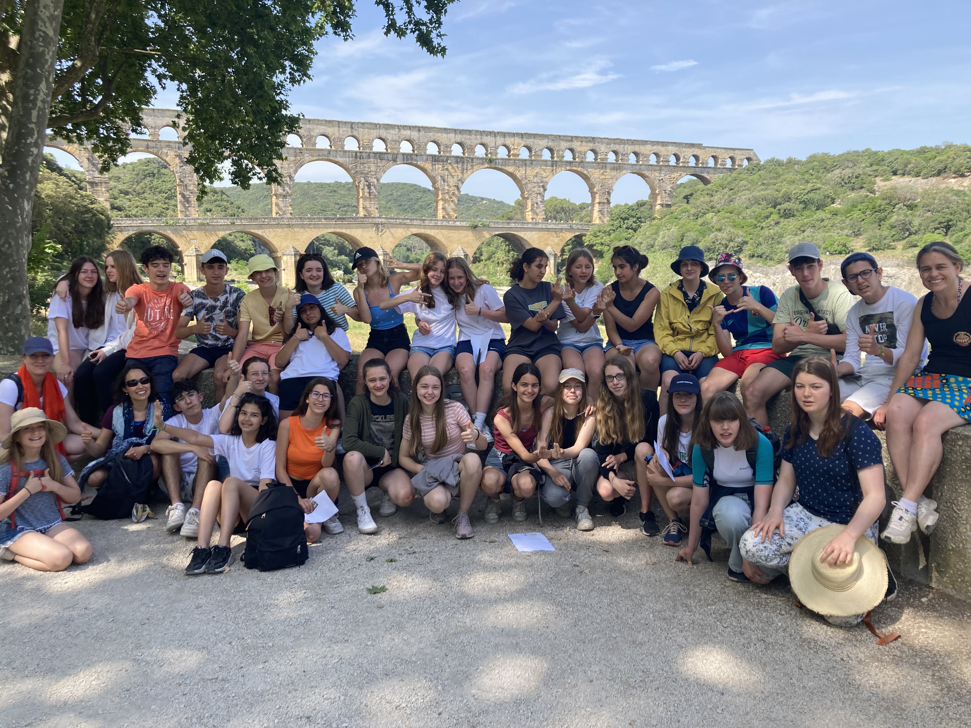 Gruppenbild Bruecke