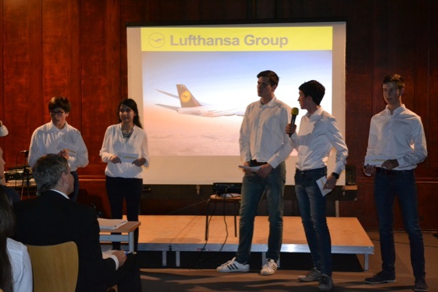 Präsentation der "Lufthansa-Gruppe" <a href=