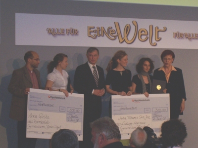 Preisübergabe beim Bundespräsidenten Entwwett