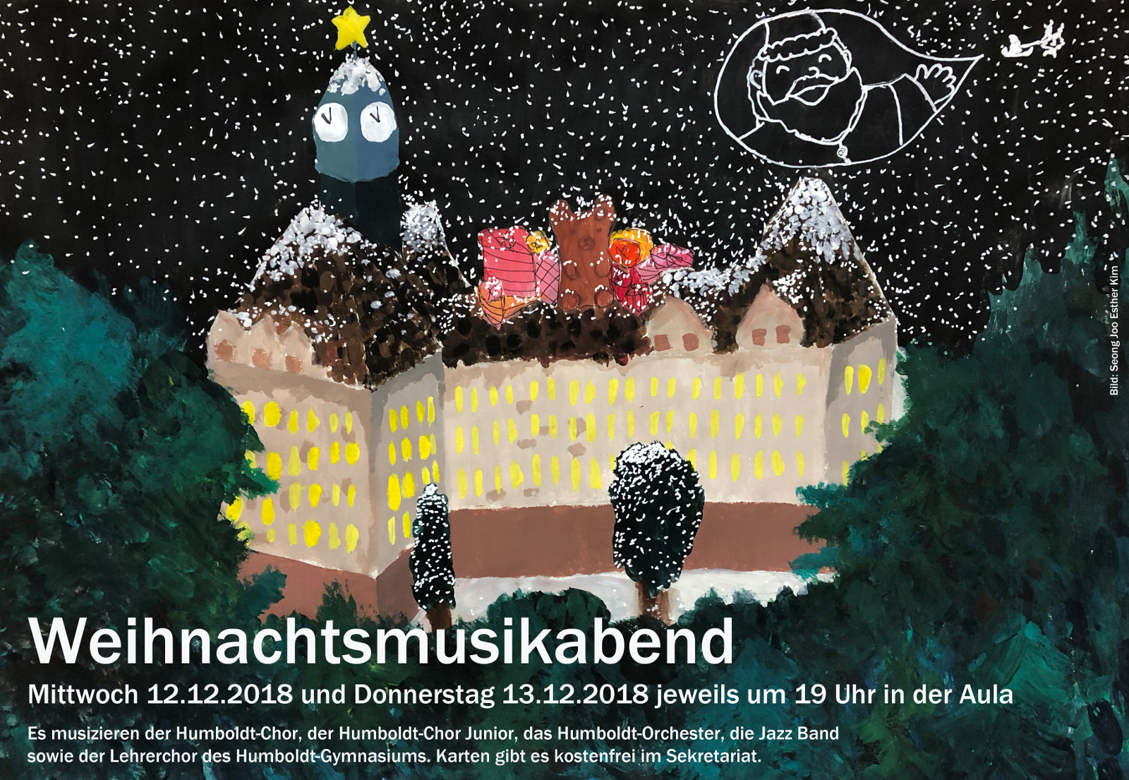 Weihnachtsmusikabend Plakat2018